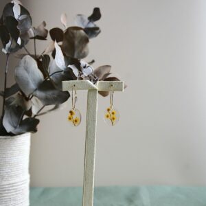 créole fine 3 mimosa pampille ovale