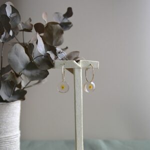 fine créole pampille une fleur mimosa