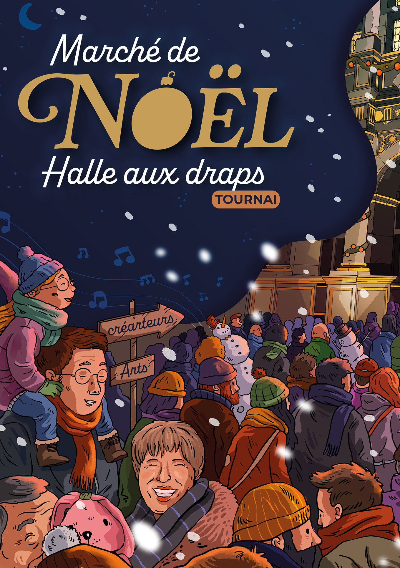 marché de noel tournai 