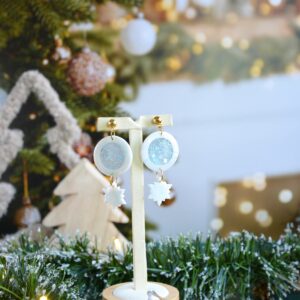 boucle-boule-à-neige-givré-noel-blanc-bleu