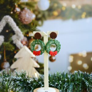 Boucle-d'oreilles-couronne-enneigée-noel